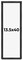 Panoramic Shadow Box 3/4" Depth Grey Picture Frame - UV Acrylic, Backing, Hanging Hardware